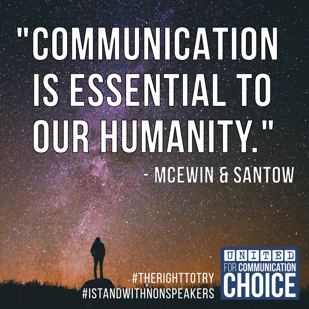Communication is Essential to our Humanity